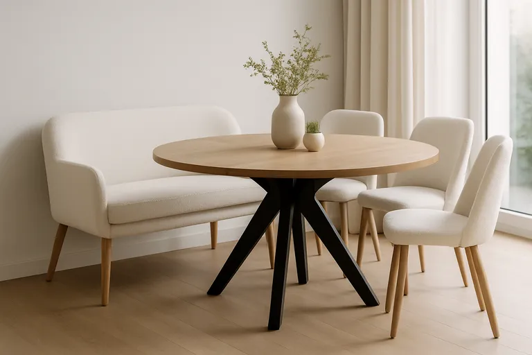 Hoeveel stoelen passen aan een eettafel?